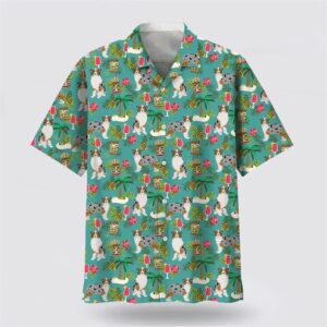 Australian Shepherd Hawaiian Beach Hawaiian Shirt