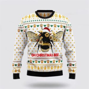 Bee Merry Christmas Ugly Christmas Sweater Gift
