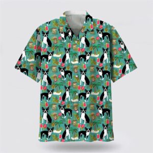 Boston Hawaiian Beach Hawaiian Shirt