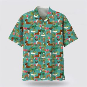 Boxer Hawaiian Beach Hawaiian Shirt