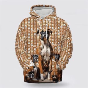 Brown Boxer Dog Pattern All…